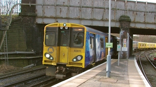 Half an Hour at 216  Birkenhead North Station 1022017  Class 507 508 terminus [upl. by Casie70]