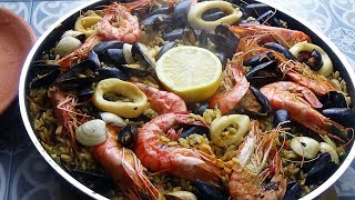 Paella aux fruits de mer [upl. by Woodring]