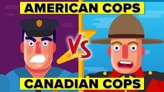 American Cops vs Canadian Cops [upl. by Obediah]