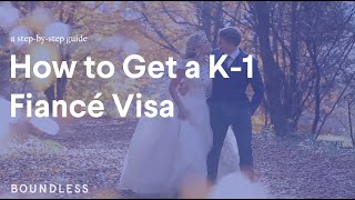 How To Get A K1 Fiancé Visa  Step By Step Guide [upl. by Eilerua]