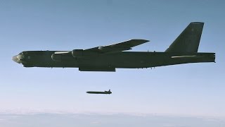 B52 Launching AGM86B AirLaunched Cruise Missile That Can Penetrate Deep Into Enemy Defense [upl. by Sydney]