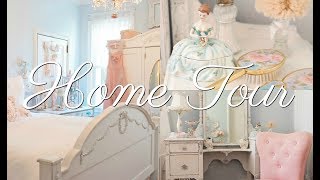 🏡SHABBY CHIC HOME TOURJennifer July Cottage of the Month [upl. by Nannoc]