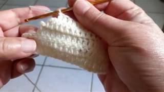 comment faire des emmanchures au crochet [upl. by Ezzo]