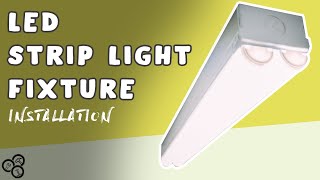 How to Install an LED Strip Light  Workshop amp Garage Lighting Upgrade [upl. by Yznyl]