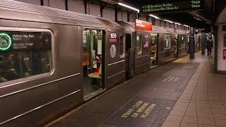 New York City Subway IRT Lexington Avenue Line at 14th Street–Union Square [upl. by Ahsenauq579]