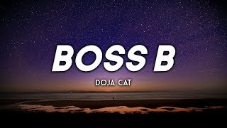 Doja Cat  Boss B Clean  Lyrics [upl. by Tressa891]