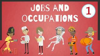 Jobs and Occupations for Kids  Jobs Vocabulary [upl. by Farkas]