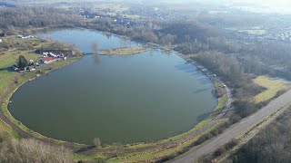 Survol du Lac de Bernissart Belgique [upl. by Graner]