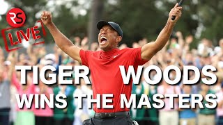 TIGER WOODS WINS THE MASTERS 2019 [upl. by Pearla]