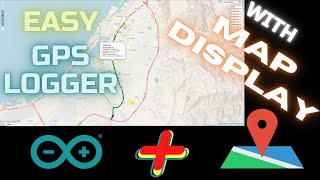 How To Make Arduino GPS Logger With Google Map Display On GPSVisualizer [upl. by Marin]