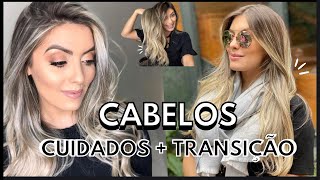 CUIDADOS COM O CABELO Como CUIDAR do CABELO LOIRO em casa [upl. by Ehud447]