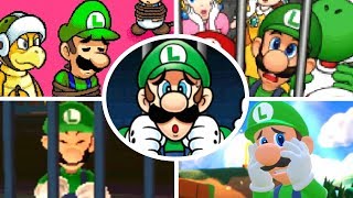 Evolution of Luigi Being Rescued 19952018 [upl. by Nivlek]