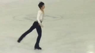 スケートカナダ エキシビション リハーサル 羽生結弦 白鳥 [upl. by Oikim]