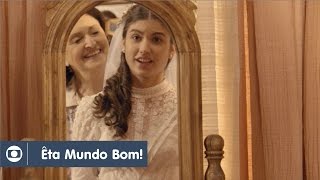 Êta Mundo Bom capítulo 172 da novela quinta 04 de agosto na Globo [upl. by Mosnar]