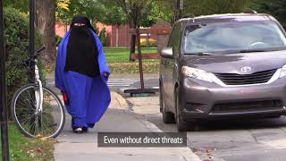 Wearing a niqab in Montreal [upl. by Engedi173]