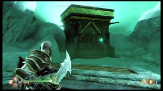 God of War 4 HelheimHel WindLegendary Chest Solution [upl. by Karon]