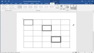 Double line in table cell border in Word [upl. by Assirat]