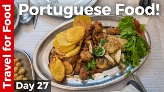 Portuguese Food Tour  FULL DAY of Eating in Lisbon Portugal [upl. by Elwaine827]