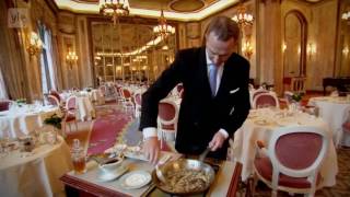 The Ritz Dining Room The First Master Chef׃ Michel Roux on Escoffier [upl. by Nageam]