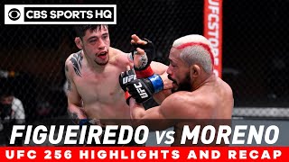 UFC 256 Recap Figueiredo and Moreno fight to a draw in an instant classic  CBS Sports HQ [upl. by Laemsi591]