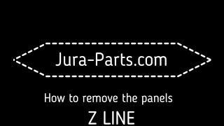 How to Open Jura Z5Z6Z7Z9 Coffee Machines [upl. by Dusza]