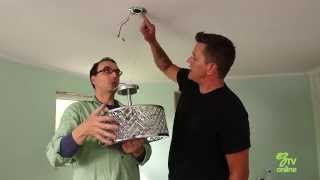 How To Install a Light Fixture [upl. by Guod435]