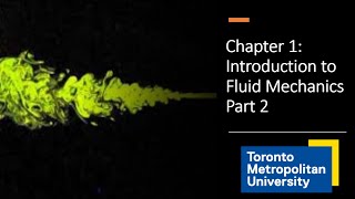 Introduction to Fluid Mechanics Part 2 [upl. by Deering]