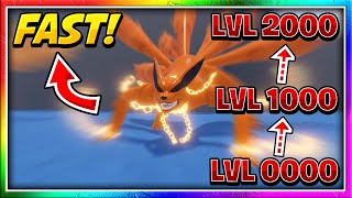 How To Level Up Your NEW Gen 1 Tailed Spirit FAST  Shindo Life [upl. by Asum]