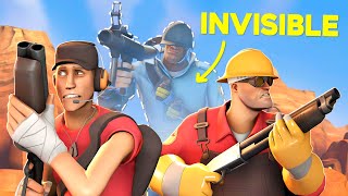 TF2 YouTubers VS Invisible Hunter [upl. by Jenkel]