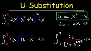 Usubstitution With Definite Integrals [upl. by Toback395]