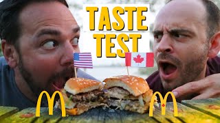 American vs Canadian McDonald’s… It’s TOTALLY different [upl. by Nerred]