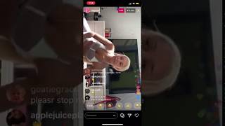 DOJA CAT MOANING ON HER INSTAGRAM LIVE [upl. by Myrtice]