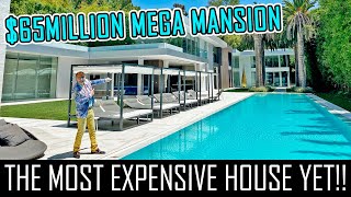 65MILLION BEL AIR MEGA MANSION WITH A BEAUTY SALON AND SPA [upl. by Mellette]