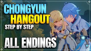 Chongyun Hangout Event All Endings  Achievements 【Genshin Impact】 [upl. by Agosto830]