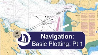 Ep 37 Navigation Basic Plotting Part 1 [upl. by Airotcivairam]