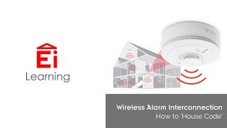 Wireless Interconnection or Housecoding Ei Alarms [upl. by Yung155]