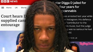 Digga D CGM gets sentenced… 🫣🫣 [upl. by Haodnanehs55]