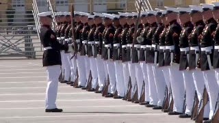 US Marine Corps Silent Drill Platoon [upl. by Curren]