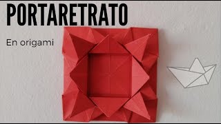 Portaretrato en Origami [upl. by Renie]