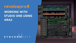 Working with Revoice Pro 4 and Studio One using ARA2 [upl. by Ia584]