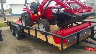 Mahindra 1526 tractor package [upl. by Magulac]