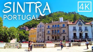 SINTRA Portugal Walking Tour 2023  Portugal 4K ASMR [upl. by Koffler]