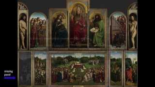 Van Eyck Ghent Altarpiece 1 of 2 [upl. by Dearr]