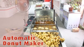 Automatic Donut Maker Machine  Donuts Frying Molding Machine [upl. by Marcellus]