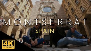 Monserrat Spain Monastery 4K [upl. by Enamrahc]