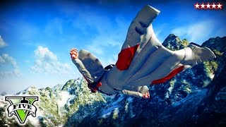 GTA 5 EXTREME SKYDIVING Challenges  GTA V Proximity Sky Diving [upl. by Ridley]