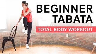 Beginner Tabata Workout  Full Body No Equipment Needed [upl. by Arok]