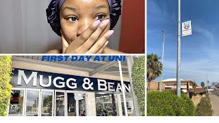 VLOGFirst day at uni  Motswana YouTuber [upl. by Nnor]