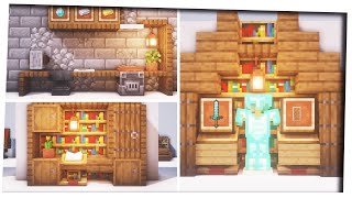 Minecraft  25 Interior Design Inspiration amp Tips Interior Decoration ideas [upl. by Cam]