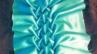 How to do Canadian smocking as a beginner [upl. by Lydnek322]